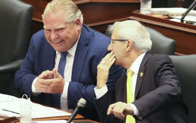 Read possible (hidden) agenda of Doug Ford here